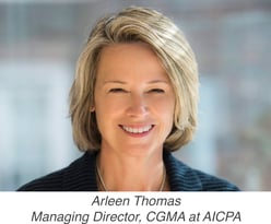 Arleen Thomas, Managing Direction, CGMA at AICPA